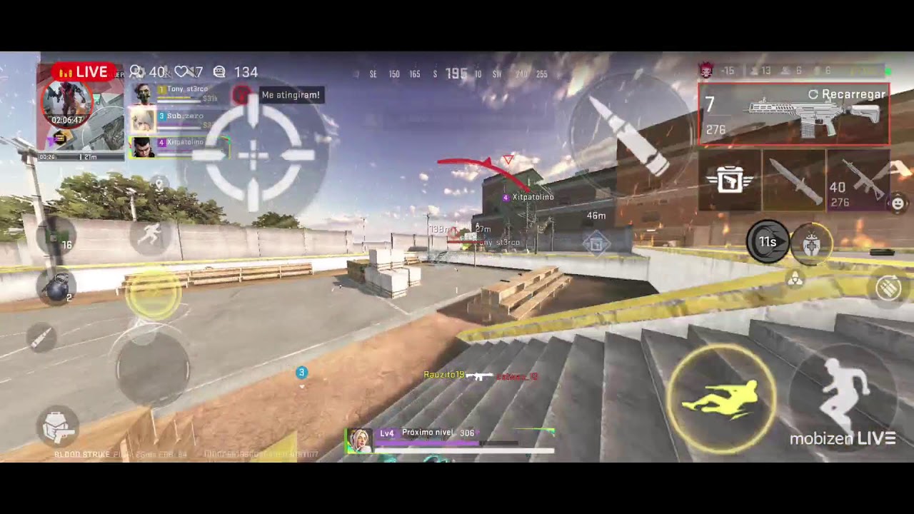 Ao vivo no Blood strike assista e se divirta