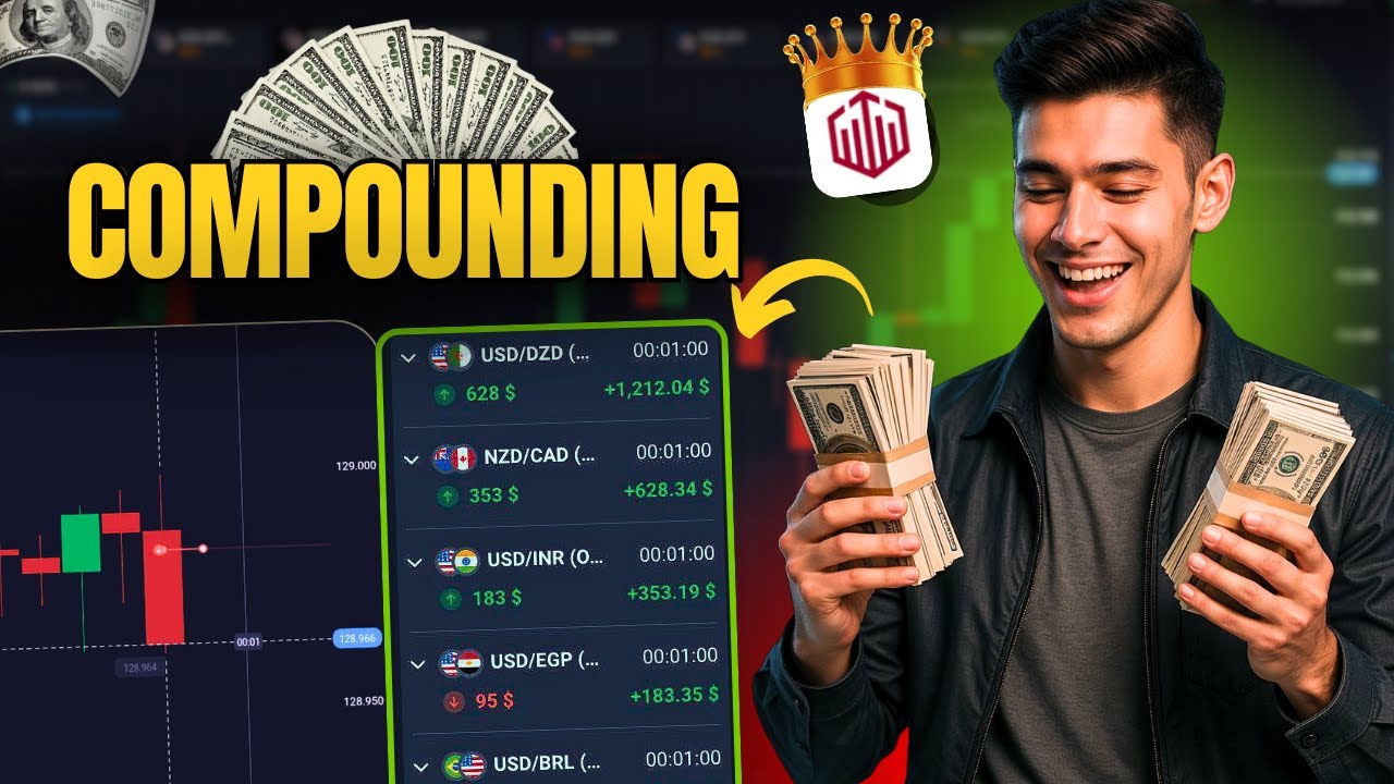 QUOTEX LIVE COMPOUNDING 🔴|| 1 Minutes⏱️ BUG 2026🔥😱