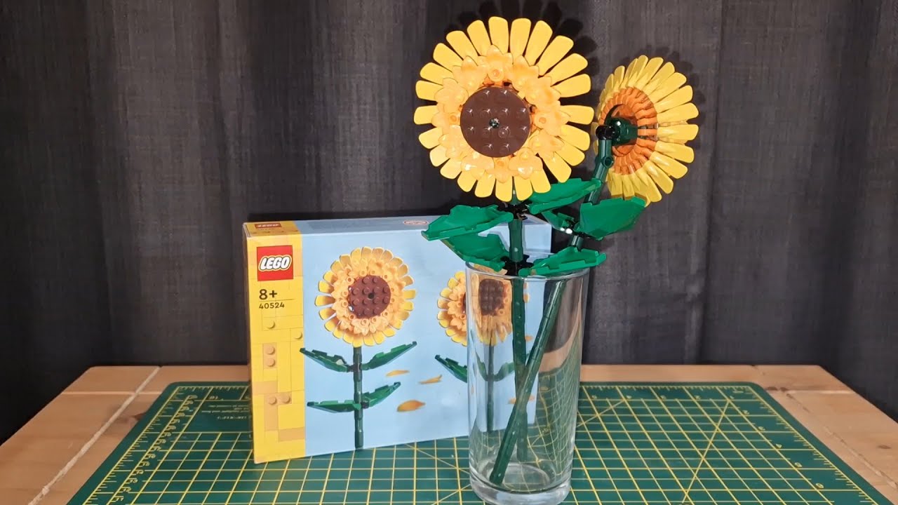 Lego The Botanical Collection 40524 - Sunflowers - Speed Build - #lego #legosunflowers #sunflowers