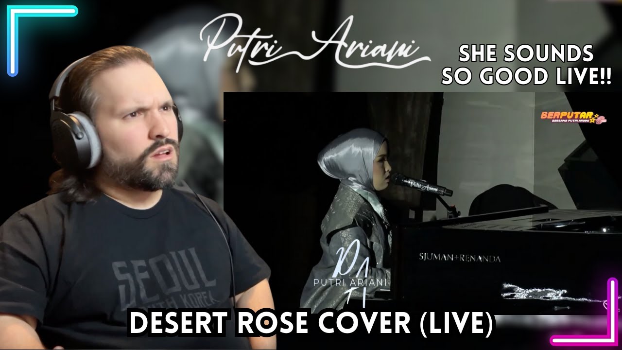 First Time Reacting To Putri Ariani - Desert Rose LIVE (Indonesian culture and creativity 2024)