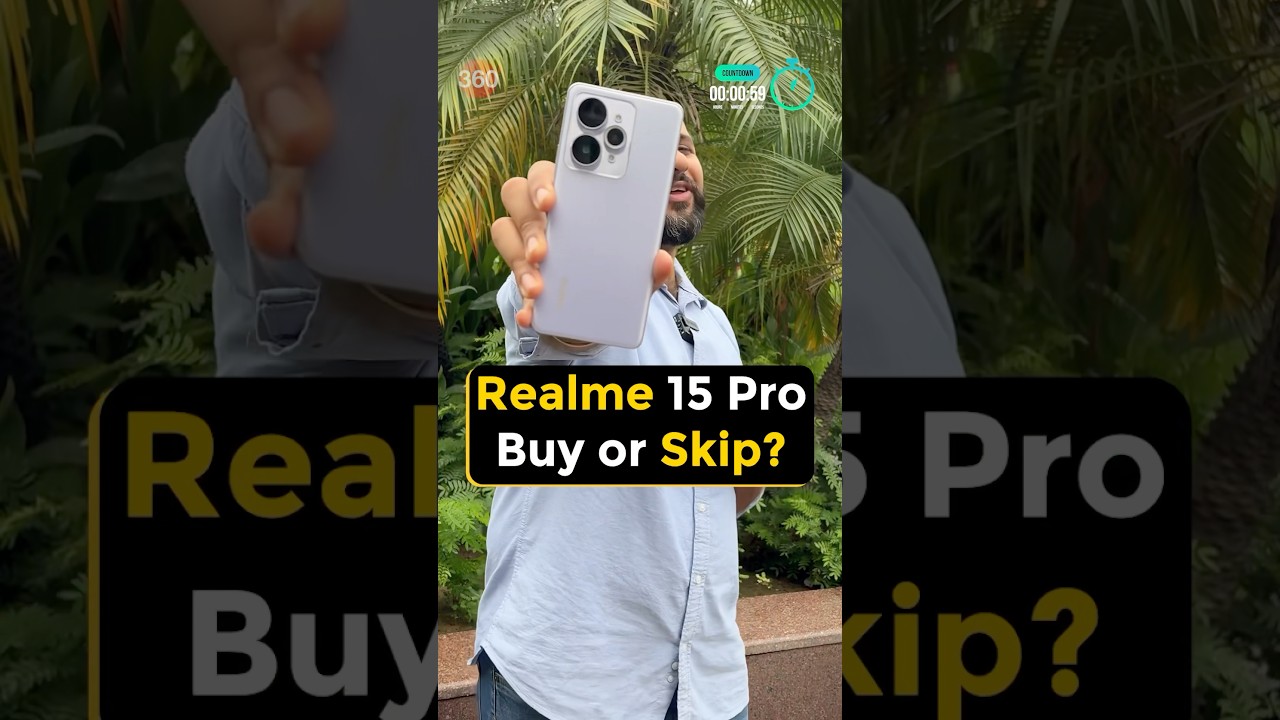 Realme 15 Pro 1 minute review | Should you buy the latest mid-range Realme? #review#technology