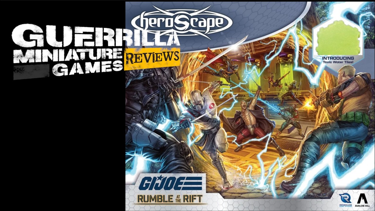 Обзоры GMG - HeroScape - GIJoe от Renegade Games Studio и Avalon Hill