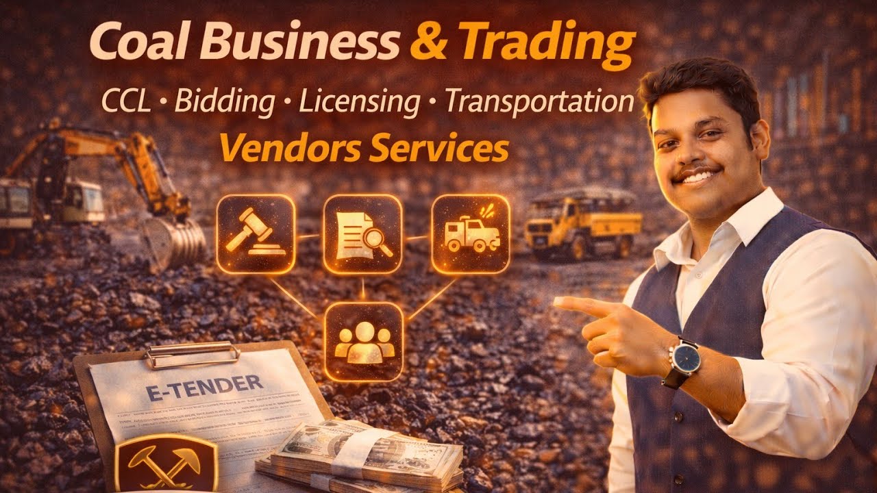 Coal Business & Trading | CCL | Bidding Licensing Transportation | Vendors Serivices #leegal #coal
