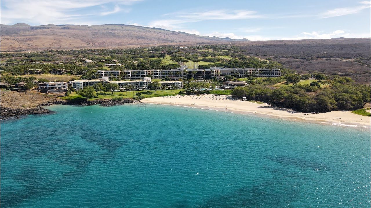 Hapuna a walk on Hawaii's Best Beach 4k