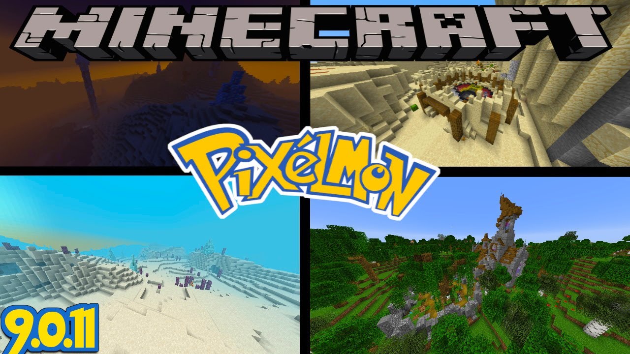 *NEW* PIXELMON MOD MASSIVE UPDATE - MINECRAFT 1.16.5 (MOD SHOWCASE) REFORGED VERSION 9.0.11