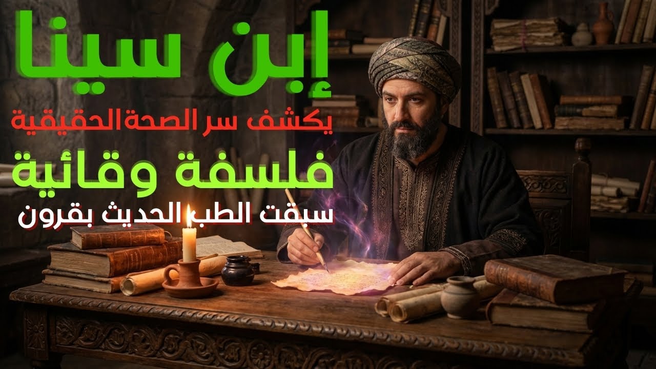 إبن سينا يكشف سر الصحة الحقيقية: فلسفة وقائية سبقت الطب الحديث بقرون