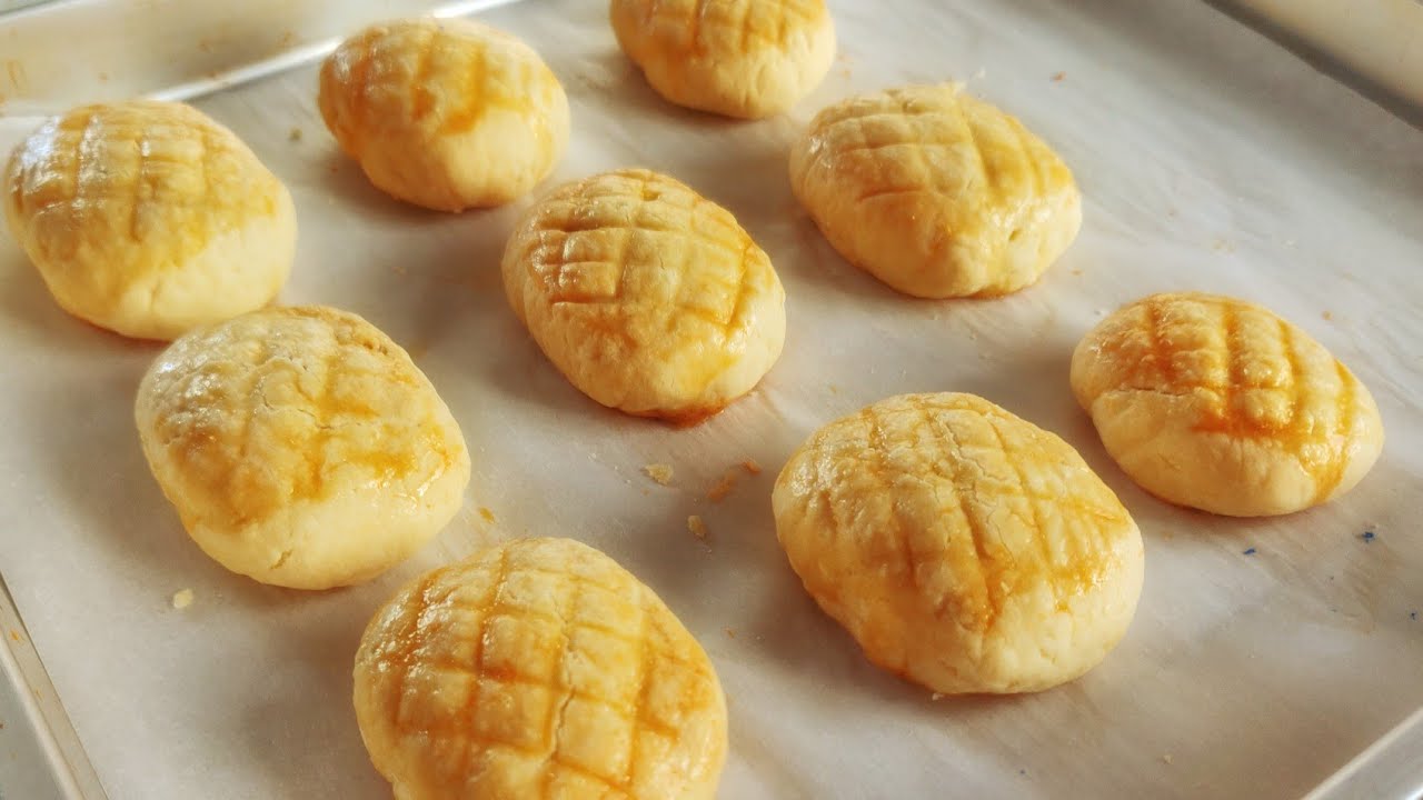 凤梨酥简单好吃做法 纯菠萝 无麦芽糖 无模具 pineapple pastry