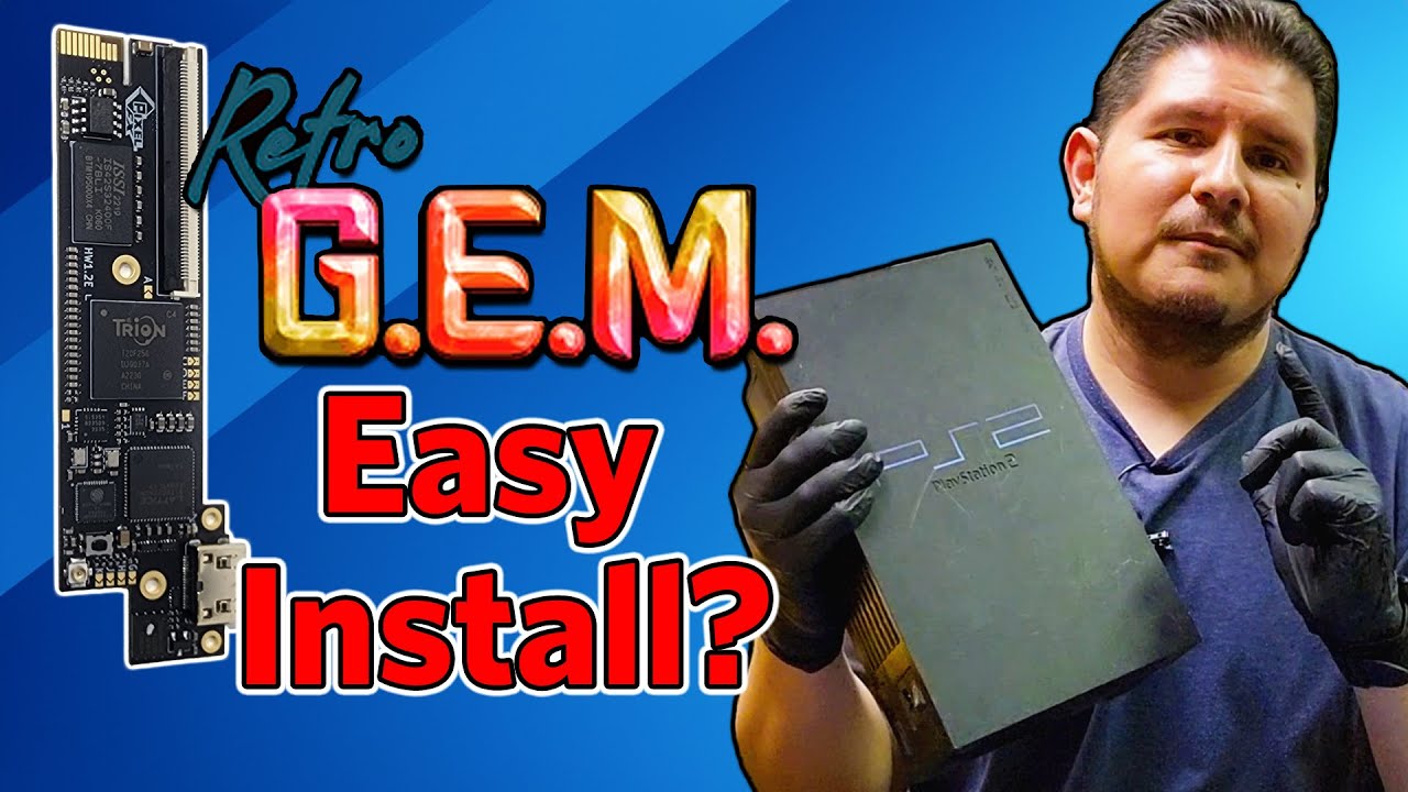 Установка Retro Gem для PlayStation 2: революционное обновление HDMI!