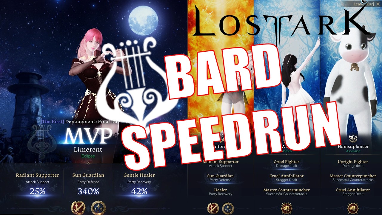 Can my Bard make it? Kazeros TFM Speedrun - 23:40 | Lost Ark