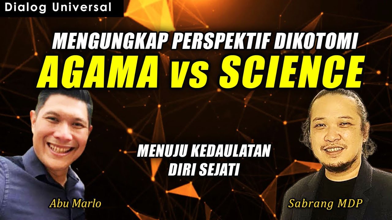 Mengungkap Perspektif Dikotomi Agama & Science l #abumarlo #sabrang #agama #science
