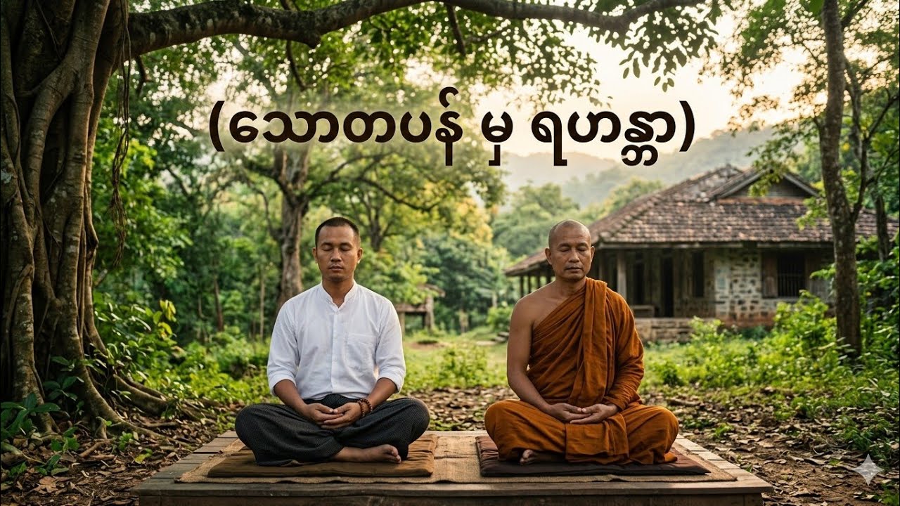 သောတပန် အဆင့် ရဟန္တာ အဆင့်ထိ ဟောကြားပြသပုံ တရားတော်