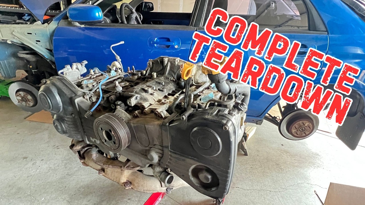 Full EJ257 disassembly