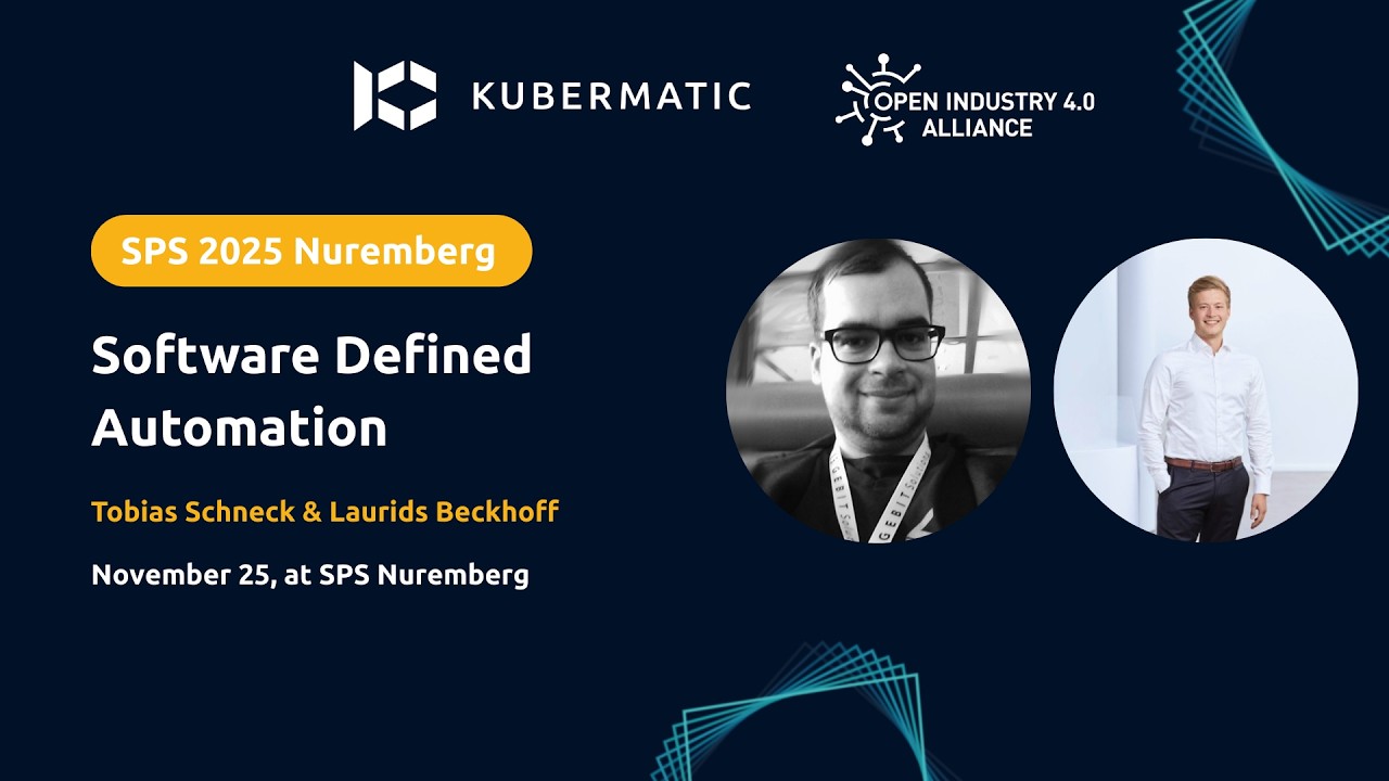 Software Defined Automation - Tobias Schneck and Laurids Beckhoff [DE]