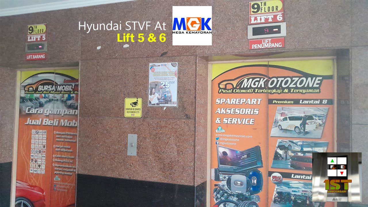 Hyundai STVF Bigger Elevator (5 & 6) Left Side Bank At MGK Kemayoran