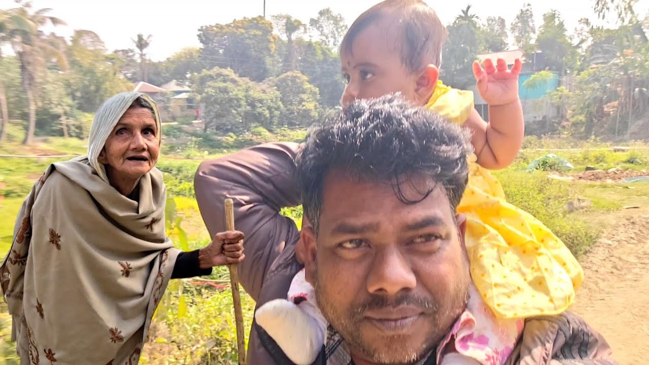 মায়া আজ হঠাৎ করে বাবার কাধে বসে কোথায় যায়