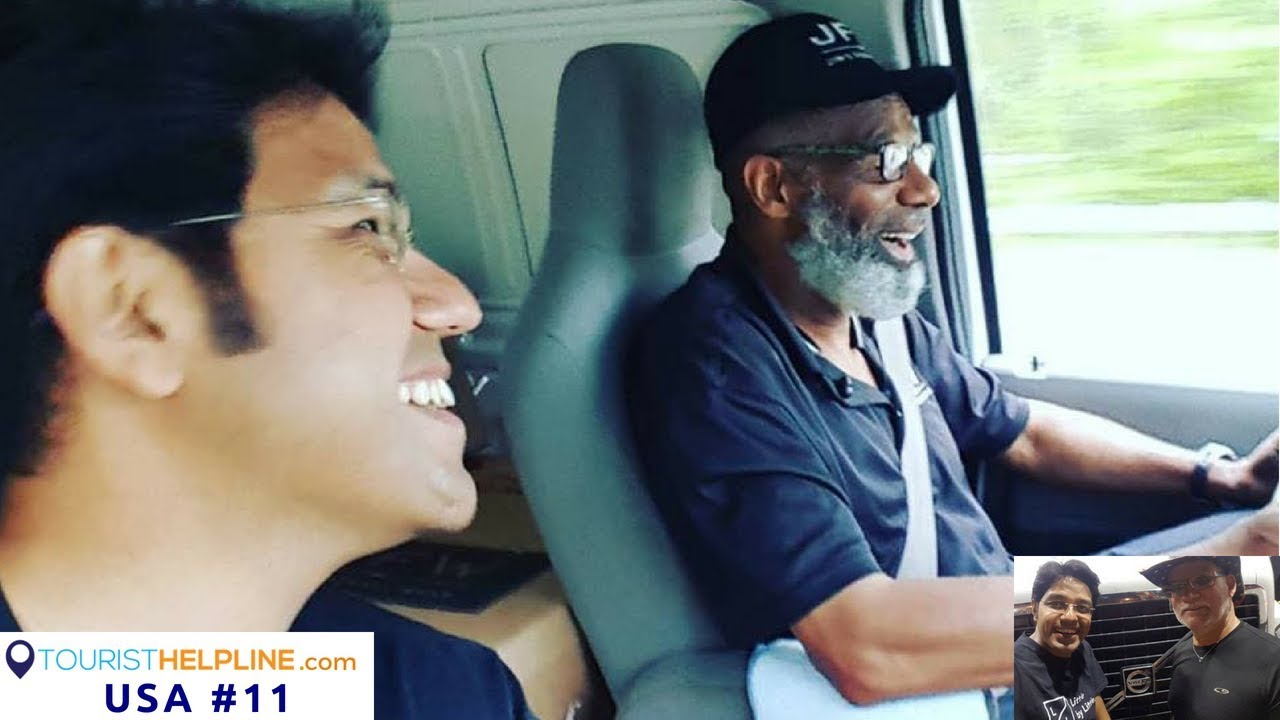 Hitchhiking in American trucks | My first experience with 'Natives'