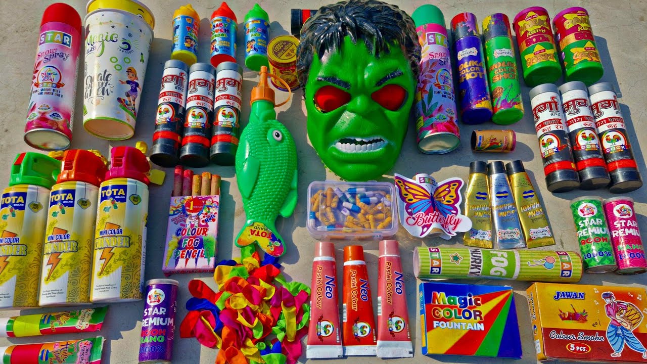 नये नये तरीके के होली कलर की टेस्टिंग 2026 || Holi Stash 2026