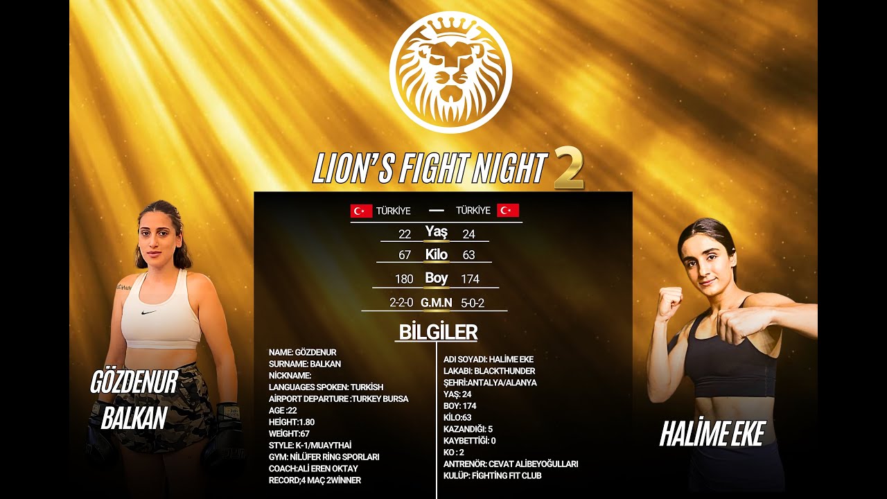Gözdenur BALKAN vs Halime EKE