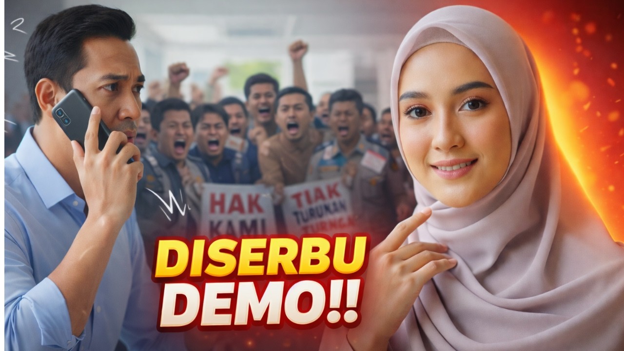 Selamatkan BOS KAYA saat demo buruh, Gadis Magang ini bikin Sang BOS Jatuh Cinta
