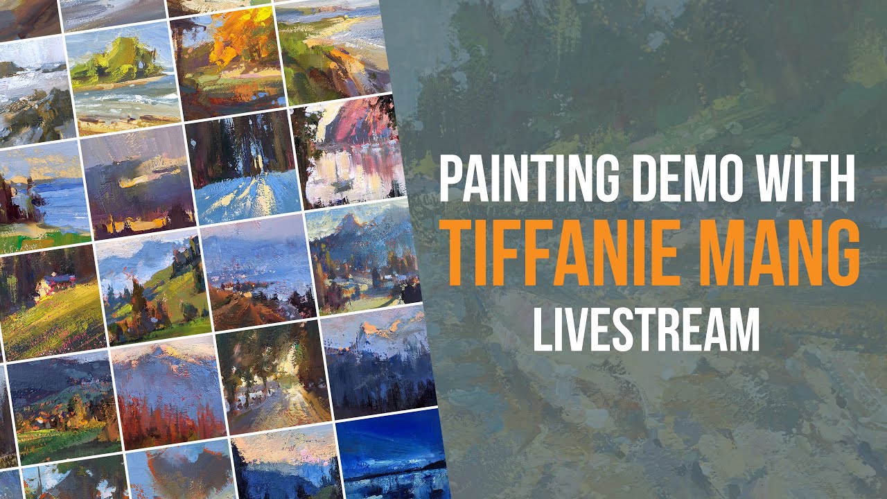 Gouache Painting Demo with Tiffanie Mang (LIVESTREAM)