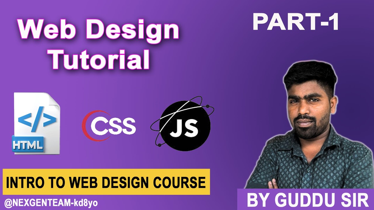 Ch - 1 Web Designing Full Course 2026 | From Basics to Responsive Website | HTML, CSS & JavaScript