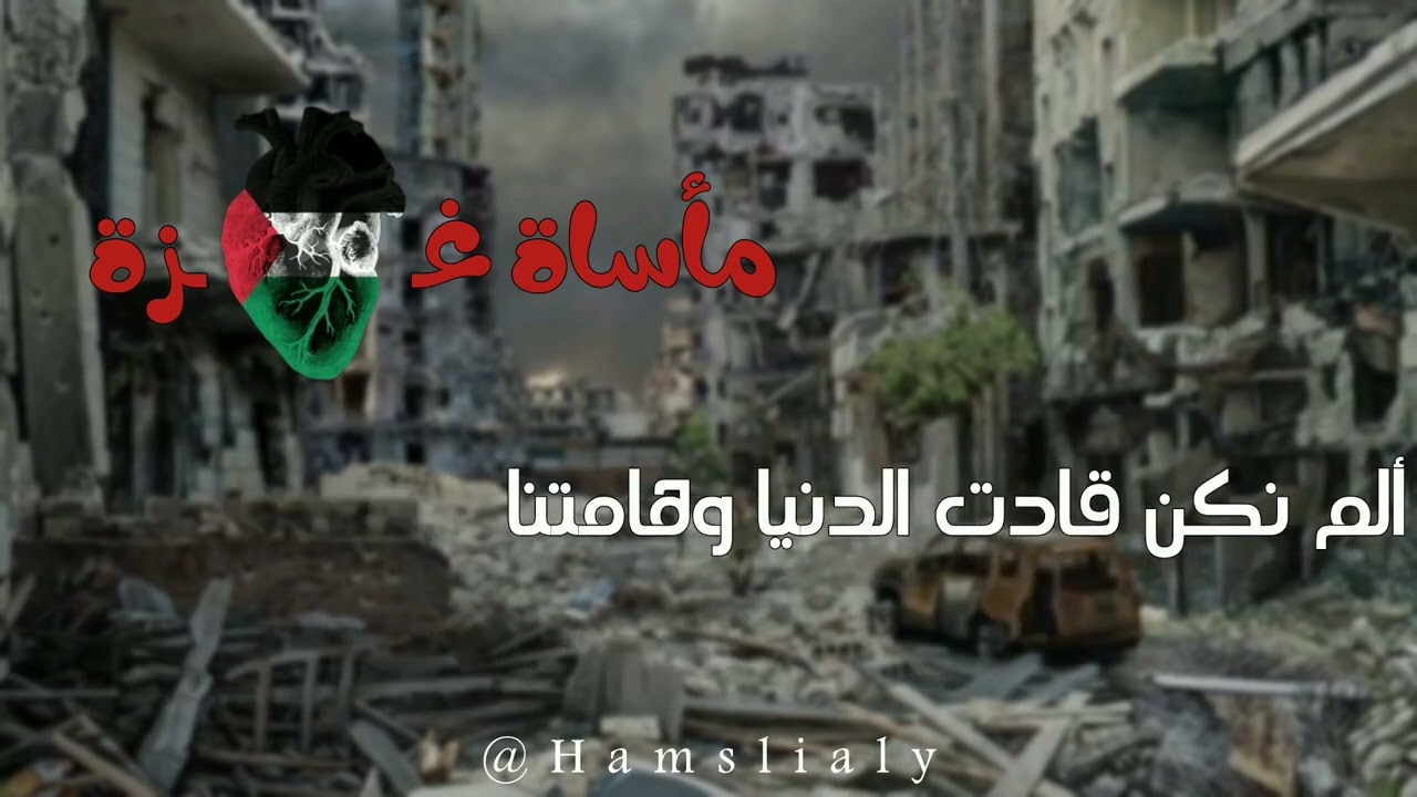 أذبت يا أيها الغـ.زي أكبادا 💦💦 مأساة غزة 