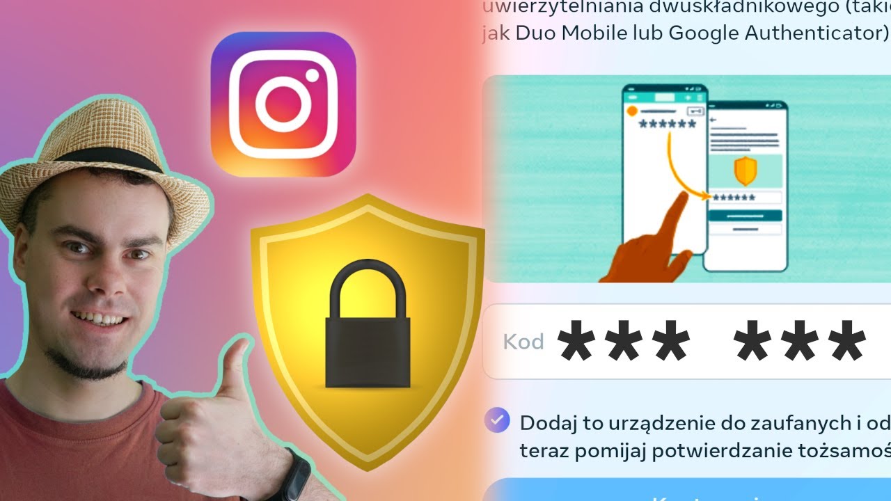 Jak założyć logowanie dwuetapowe dwuskładnikowe na instagramie U2F #2fa #instagram odzyskać