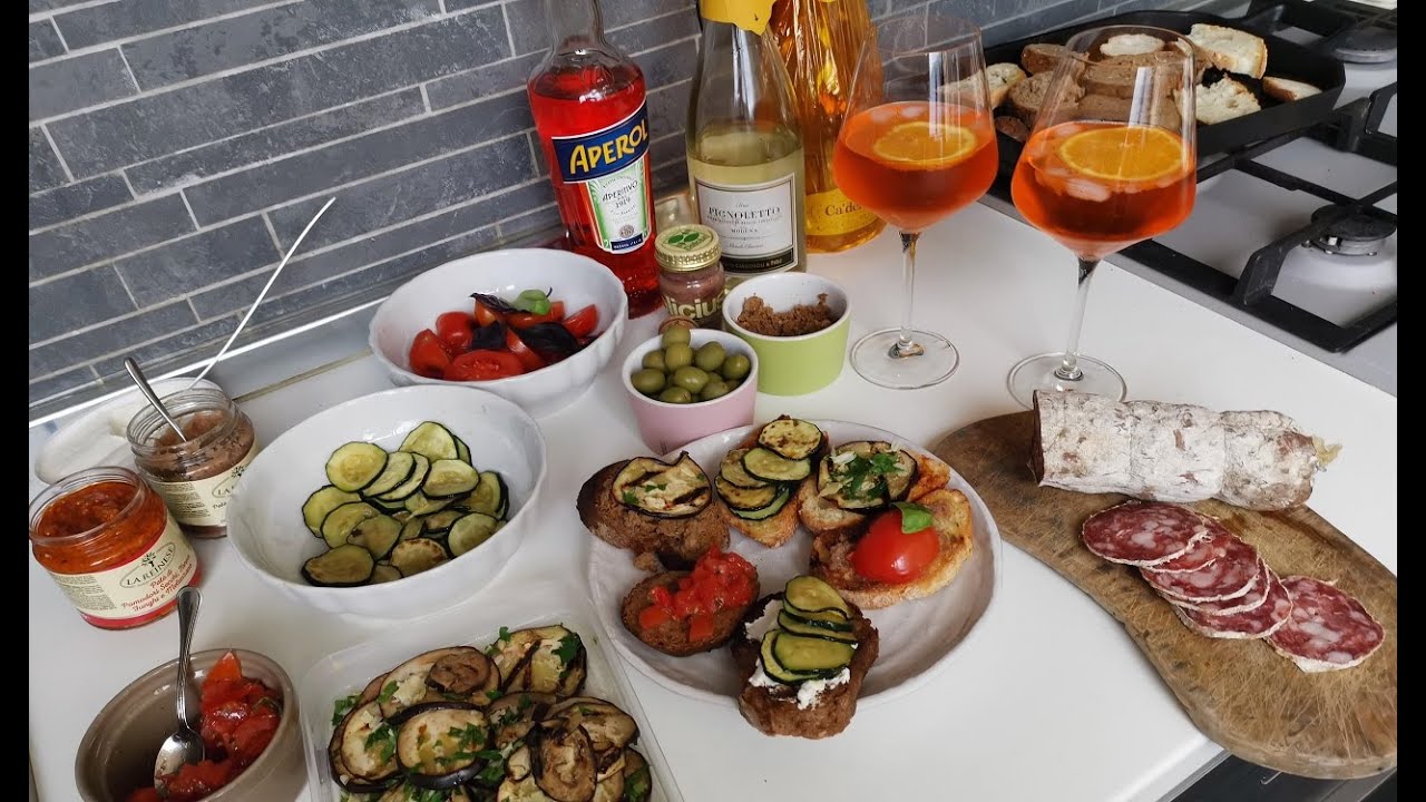 APEROL SPRITZ I PRZEKĄSKI jak zrobić najpopularniejsze włoskie aperitivo .