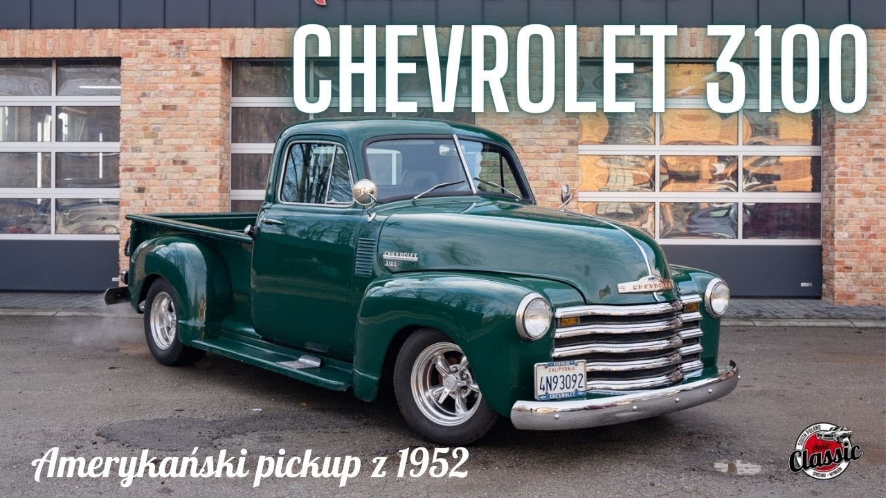 Chevrolet 3100 amerykański pickup z 1952 roku