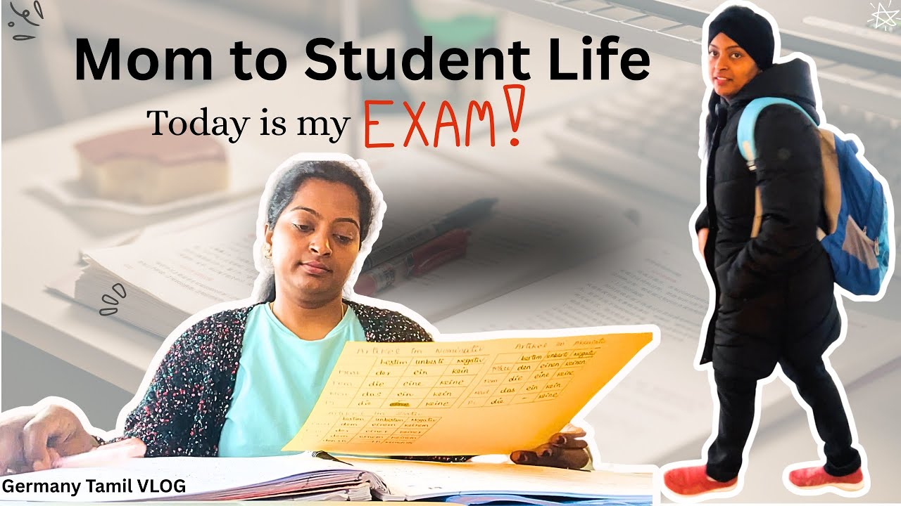 Mom to Student Life in GERMANY💁&zwj;♀️Changed my Life😇How i manage Family and studies😇German Exam update