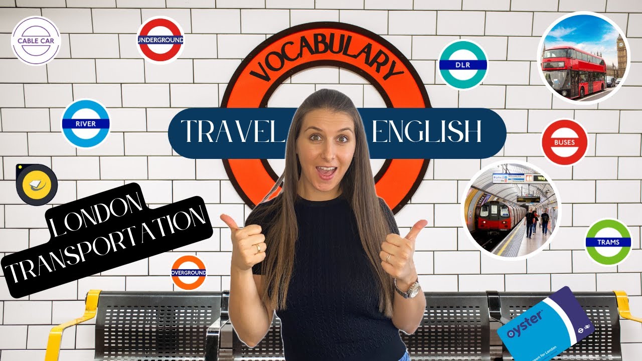 English for Travel✈️How To Use Public Transport In London🚂 | Vocabulary