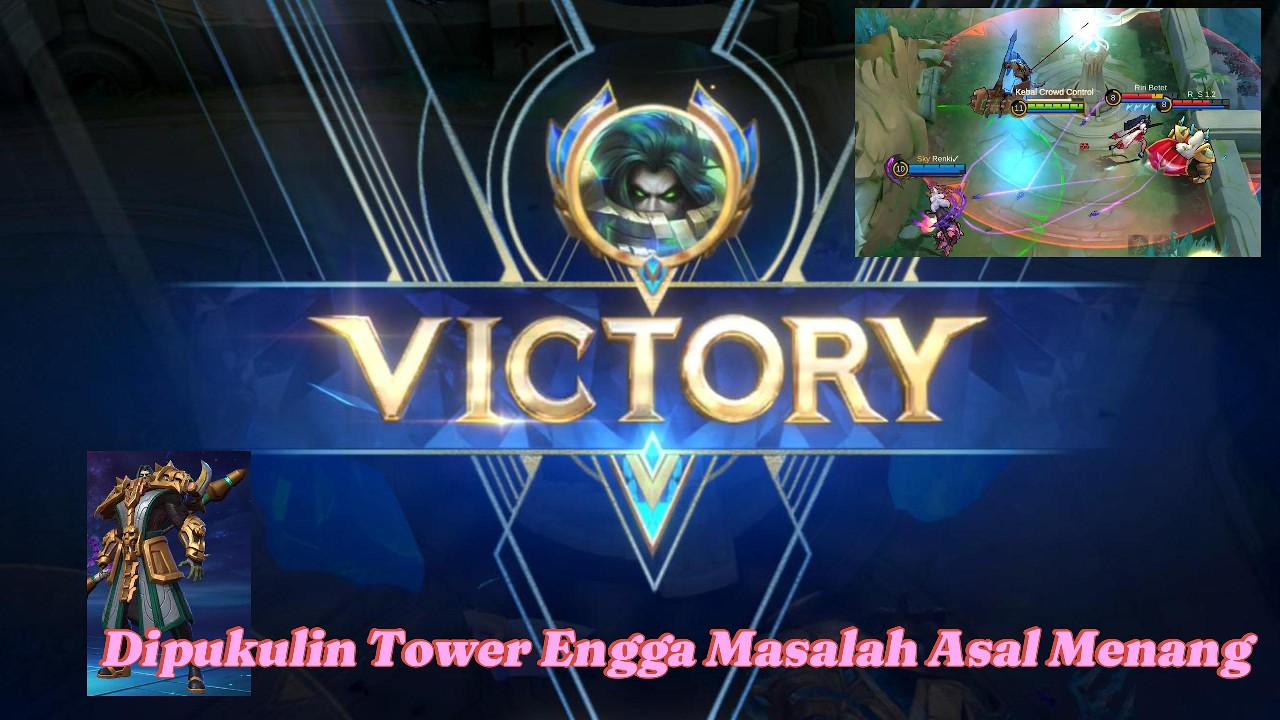 Dipukulin Tower Engga Jadi Masalah #mobilelegends #mlbb #viral