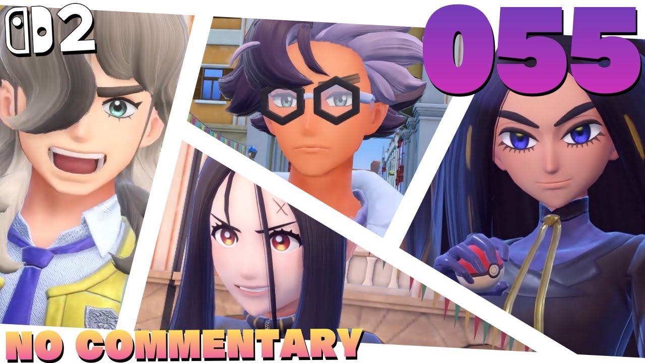 Pokemon Violet NS2 (55)- Academy Ace Tournament Vs. Arven, Jacq, Dendra & Geeta