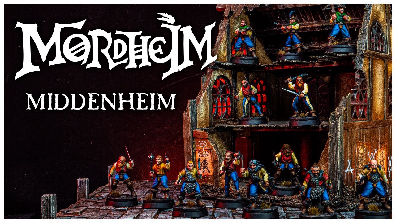 Human Mercenaries Middenheim Warband in Mordheim Old World Warhammer!