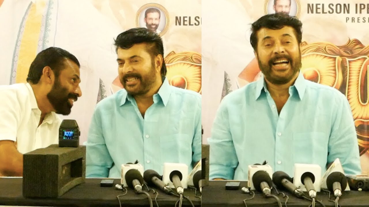 രണ്ട് കോടി കേറ്റി പറയട്ടേന്ന് പ്രൊഡ്യൂസർ..തള്ളേണ്ടെന്ന് മമ്മൂക്ക | Mammooty Funny Press Meet