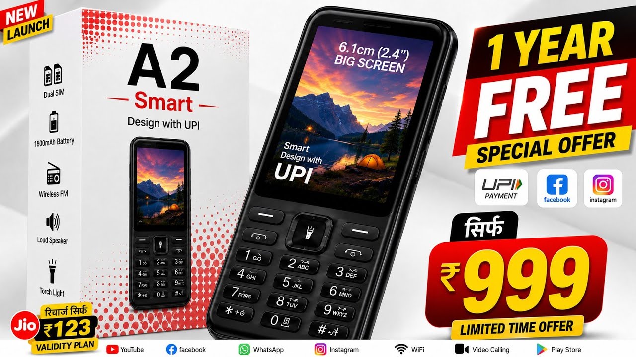 Best 4G Phone 2026⚡LAVA A2 SMART 4g unboxsing⚡Jio Phone f320b unboxsing⚡ new 4G keypad phone 2026 