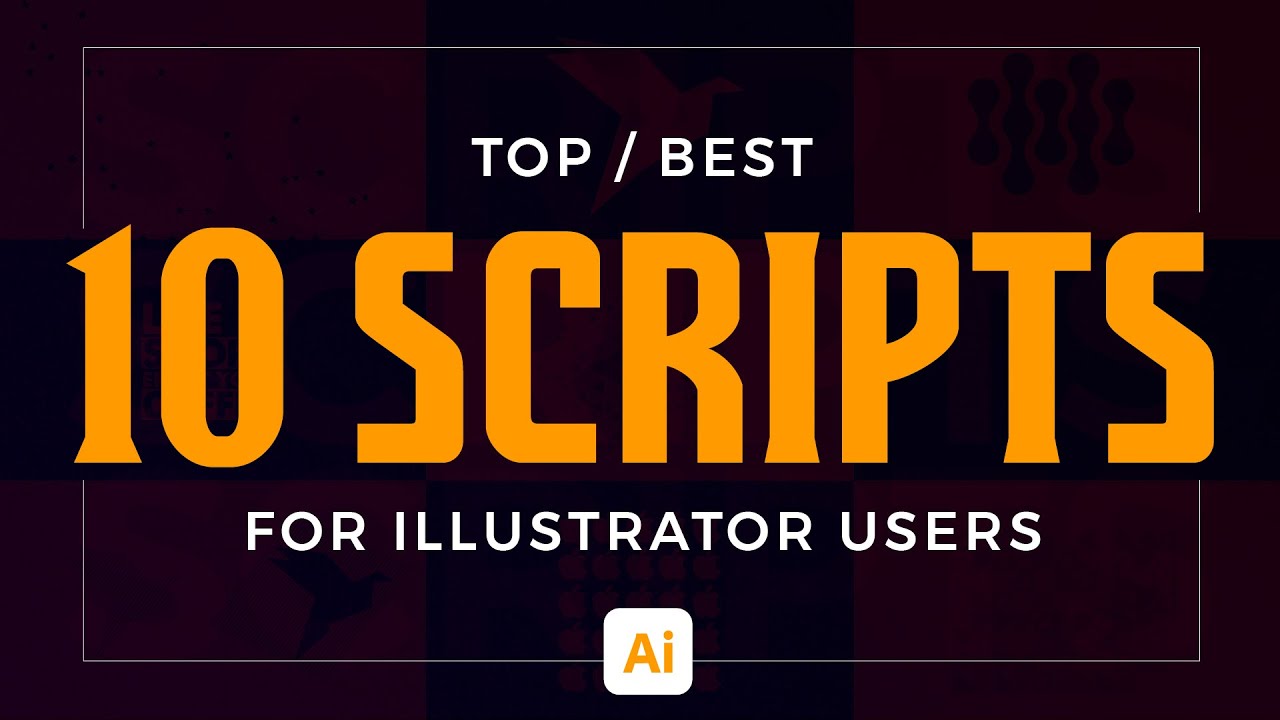 10 самых полезных скриптов для пользователей Illustrator! | Бесплатные скрипты | Скрипты Adobe Il...