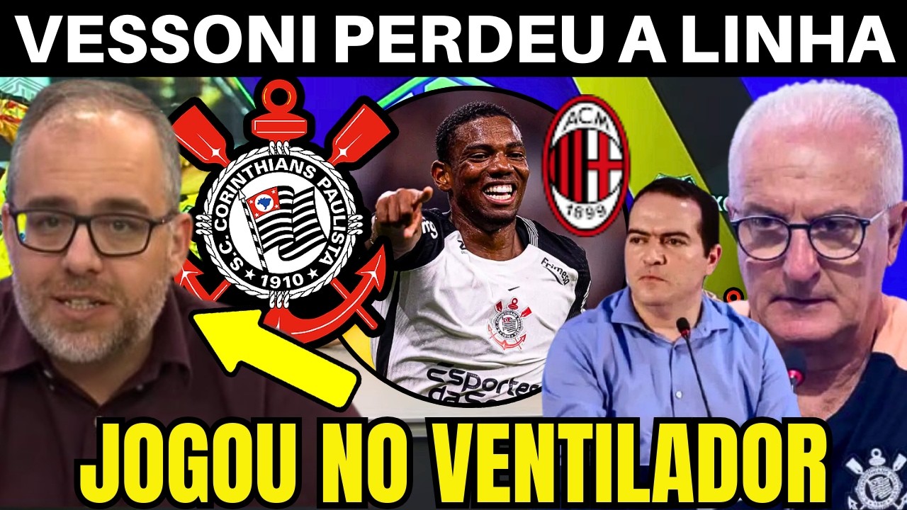 VESSONI REPRESENTOU E DETONOU A VENDA DO ANDRÉ JÓIA DO CORINTHIANS.