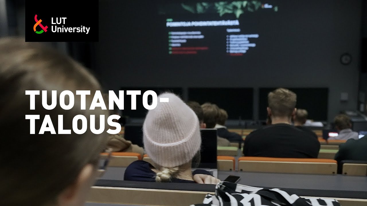 🌱  Tuotantotalouden kandidaattiohjelma – Tuotantotalous – LUT-yliopisto