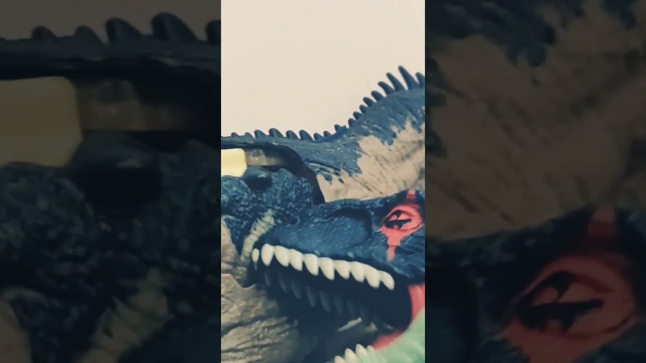 Eocarcharia Bites An Allosaurus #jurassicworld