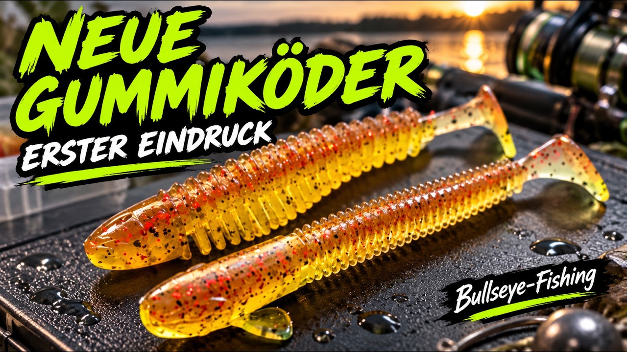 Ich habe den neuen Gummiköder von Bullseye-Fishing bestellt - Unboxing!