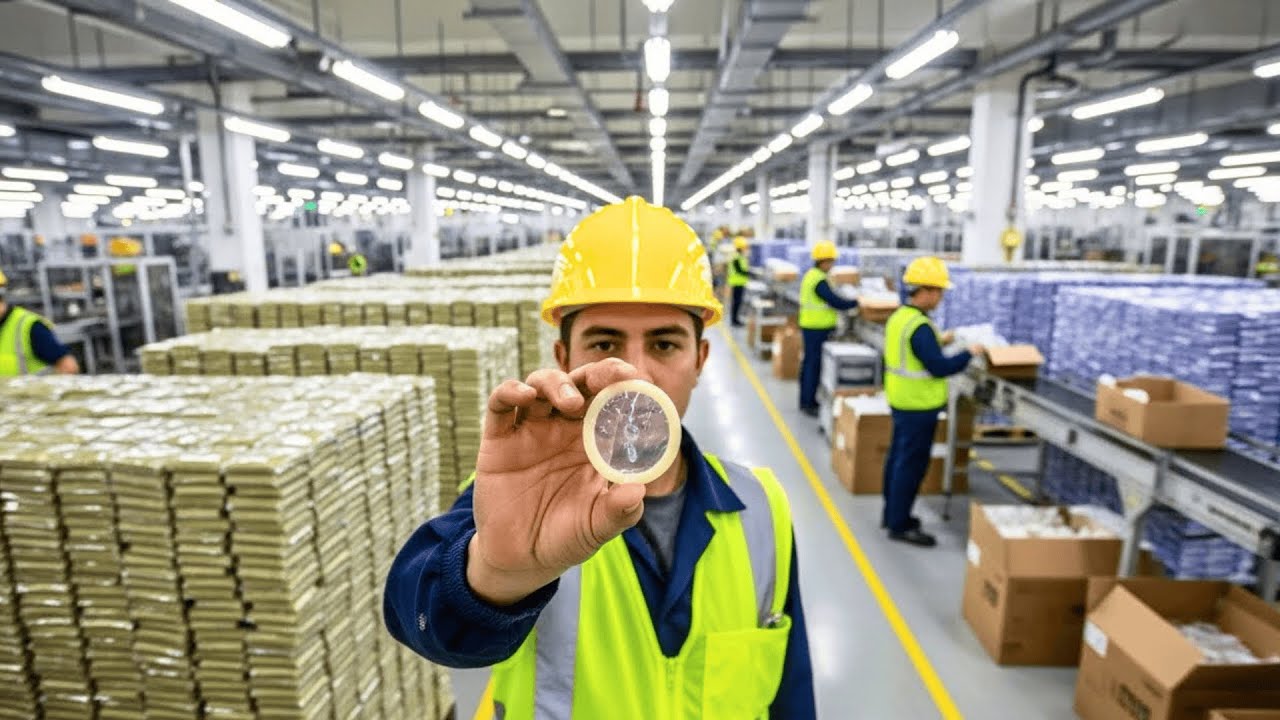 Inside the Secret Condom Factory – You Won’t Believe How Luxury-Grade Condoms Are Made!