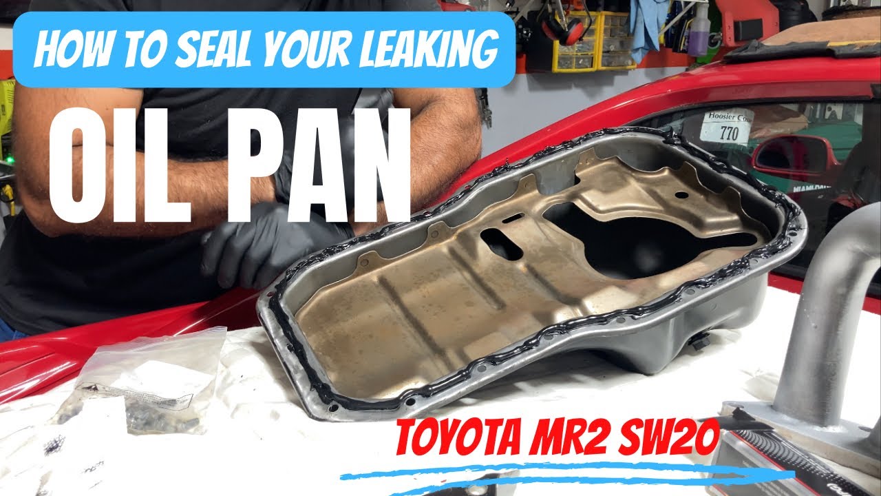 Project RUSToration- Resealing the MR2 Oil Pan, no more leaks.