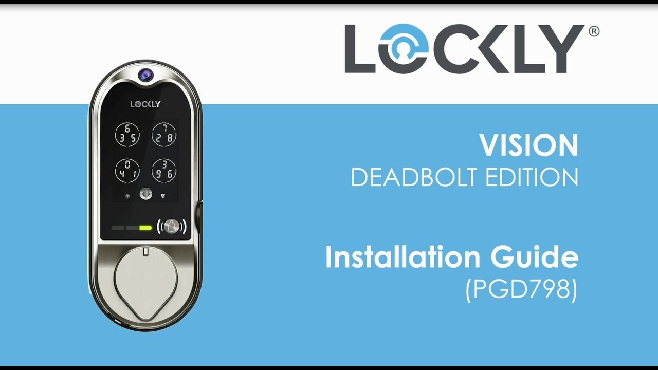 Lockly Vision FULL Installation Video [SPANISH VERSION]