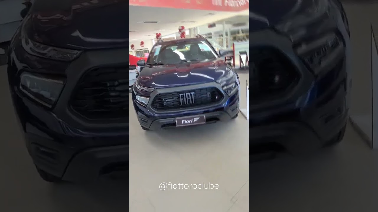 A Cor mais linda para a Fiat Toro 2023 🎨 - Jazz Blue 🔵 @fiattoroclube