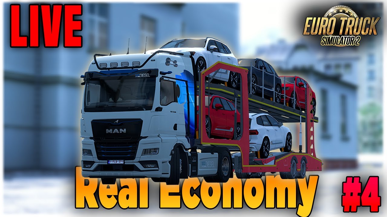 🔴🚛 ETS2 Realistic Economy LIVE 🇩🇪 | Harte Wirtschaft & Real Operation (Teil 4)
