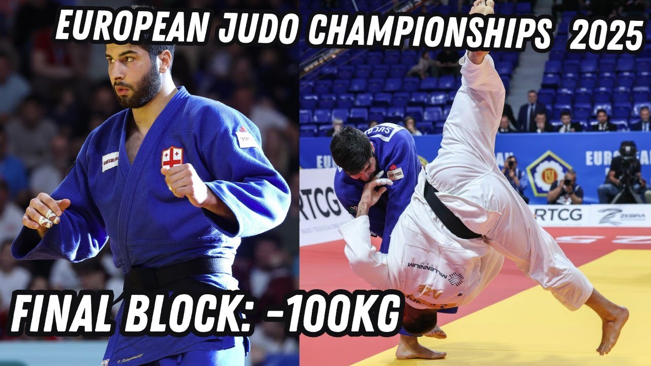 Чемпионат Европы по дзюдо | Финальный блок до 100 кг