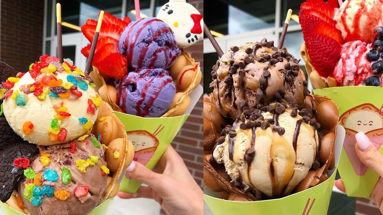 Bubble Waffle ideas l How to Make Delicious Bubble Waffle Recipes l Dessert Recipes