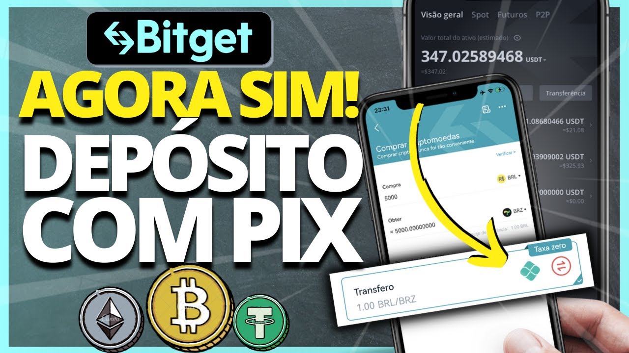 💲 BITGET DEP&Oacute;SITO PIX para COMPRAR BITCOIN E OUTRAS CRIPTOMOEDAS - PASSO A PASSO