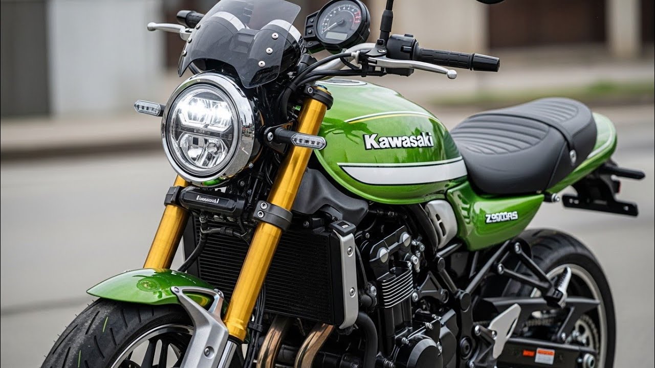 Новый Kawasaki Z900RS 2026 года наконец-то выпущен! 😱 Ретро-зверь возвращается с потрясающими улу...